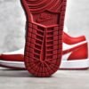 ⁦Nike AIR JORDAN 1 LOW GYM RED/WHITE/WHITE 553558-611⁩ – תמונה ⁦12⁩