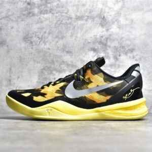 Nike ZOOM KOBE 8 VIII XDR BLACK/ELECTRIC YELLOW-GREY 555286-077