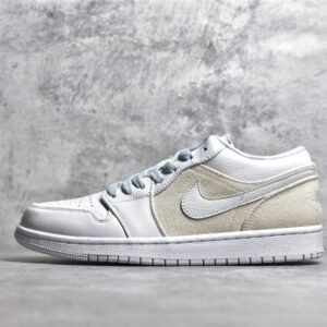 Nike AIR JORDAN 1 LOW SAIL CANVA IRIS WHISPER/SAIL/WORN BLUE DQ4151-500