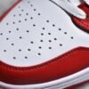⁦Nike AIR JORDAN 1 LOW GYM RED/WHITE/WHITE 553558-611⁩ – תמונה ⁦10⁩