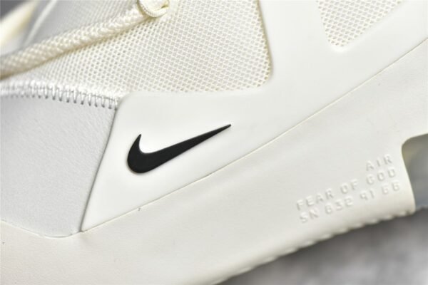 ⁦Nike AIR FEAR OF GOD 1 SAIL/SAIL/BLACK AR4237-100⁩ – תמונה ⁦12⁩