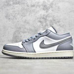 Nike AIR JORDAN 1 LOW VINTAGE GREY STEALTH/WHITE/SAIL 553558-053