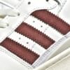 ⁦Adidas FORUM 84 HIGH PACKER CLOUD WHITE/CLOUD WHITE/MAROON GX1520⁩ – תמונה ⁦9⁩