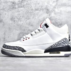 Nike AIR JORDAN 3 RETRO SUMMIT WHITE/FIRE RED/BLACK/CEMENT GREY DN3707-100