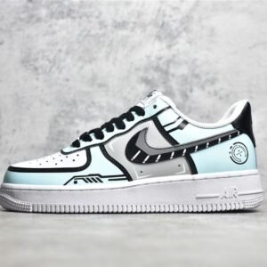Nike AIR FORCE 1 LOW 07 LIGHT BLUE/WHITE/BLACK NY7569-123