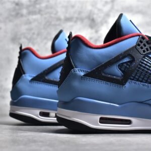 Nike AIR JORDAN 4 RETRO CACTUS JACK X TRAVIS SCOTT UNIVERSITY BLUE/VARSITY RED-BLACK 308497-406