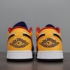 ⁦אייר ג'ורדן 1 נמוכה 'לבן עמוק עם כחול מלכותי' - Air Jordan 1 Low 'White Deep Royal Blue'⁩ – תמונה ⁦4⁩