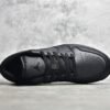 ⁦Nike AIR JORDAN 1 LOW 2022 BLACK/BLACK/BLACK 553558-093⁩ – תמונה ⁦7⁩