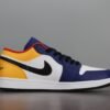 ⁦אייר ג'ורדן 1 נמוכה 'לבן עמוק עם כחול מלכותי' - Air Jordan 1 Low 'White Deep Royal Blue'⁩ – תמונה ⁦5⁩