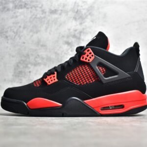 Nike AIR JORDAN 4 RETRO RED THUNDER BLACK/WHITE-RED CT8527-016