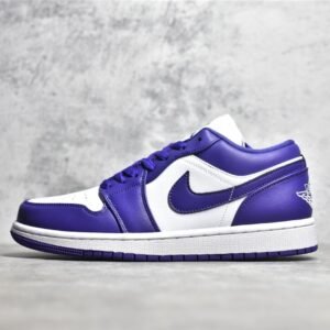Nike AIR JORDAN 1 LOW PSYCHIC PURPLE/ATOMIC GREEN/WHITE DC0774-500