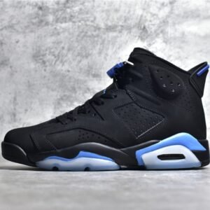 Nike AIR JORDAN 6 RETRO UNC BLACK/UNIVERSITY BLUE/WHITE 384664-006