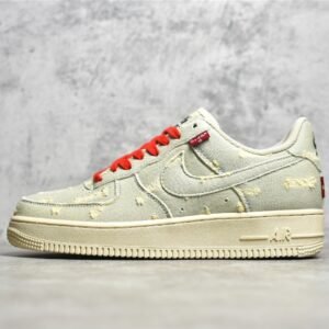Nike LEVIS X AIR FORCE 1 LOW 07 DENIM/UNIVERSITY RED VI6396-158