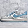Nike AIR FORCE 1 LOW GREY/LAKE BLUE ZB2121-666