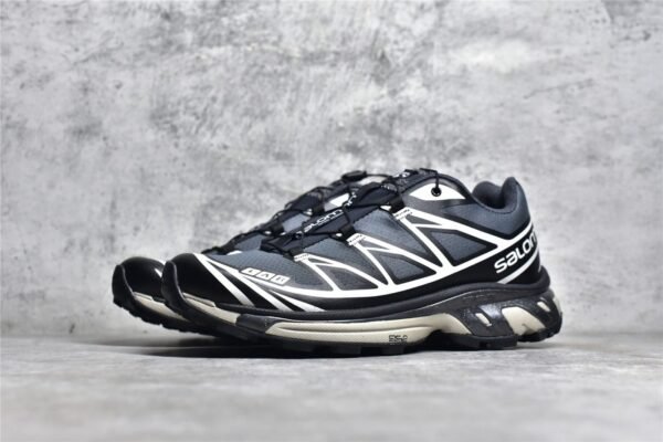⁦SALOMON XT-6 RUNNING SHOES GREY/BLACK/WHITE⁩ – תמונה ⁦18⁩