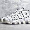 ⁦Nike AIR MORE UPTEMPO WHITE/WHITE/BLACK DO6718-100⁩ – תמונה ⁦9⁩