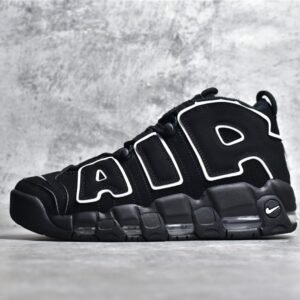 Nike AIR MORE UPTEMPO BLACK/WHITE/BLACK 414962-002