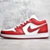 Nike AIR JORDAN 1 LOW GYM RED/WHITE/WHITE 553558-611