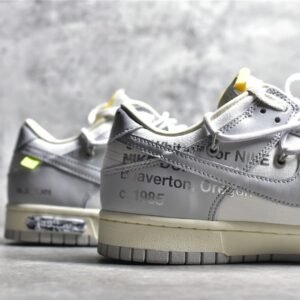 Nike OFF-WHITE X SB DUNK LOW LOT 49 OF 50 SAIL/NEUTRAL GREY/WHITE DM1602-123