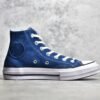 ⁦CONVERSE X STUSSY CHUCK TAYLOR ALL-STAR 70S HIGH 8 BALL SARGASSO SEA/WHITE/BLACK A03711C⁩ – תמונה ⁦17⁩