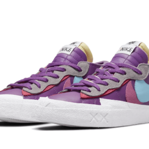 Nike Blazer Low Sacai Kaws Purple Dusk