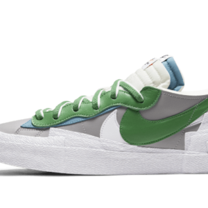 Nike Blazer Low Sacai Medium Grey Classic Green