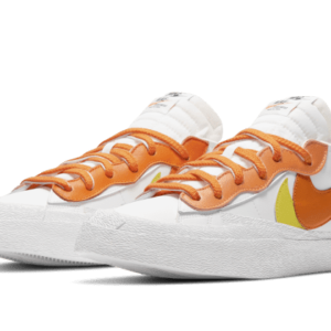 Nike Blazer Low Sacai White Magma Orange